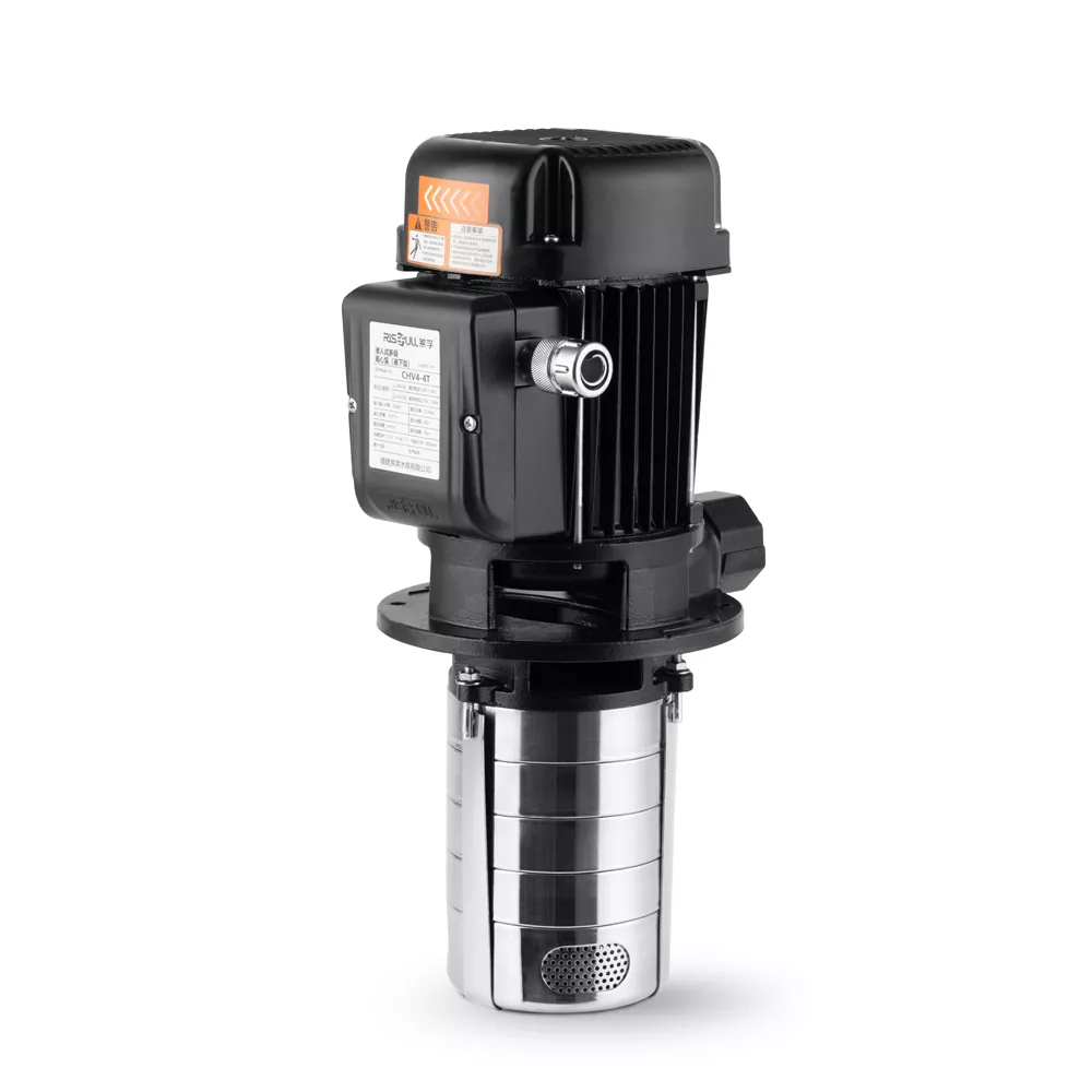 राइजफुल हाई प्रेशर इलेक्ट्रिक पंप वाणिज्यिक उपयोग रेटेड फ्लो 2M³/h इमर्सिबल स्टेनलेस स्टील वर्टिकल मल्टीस्टेज